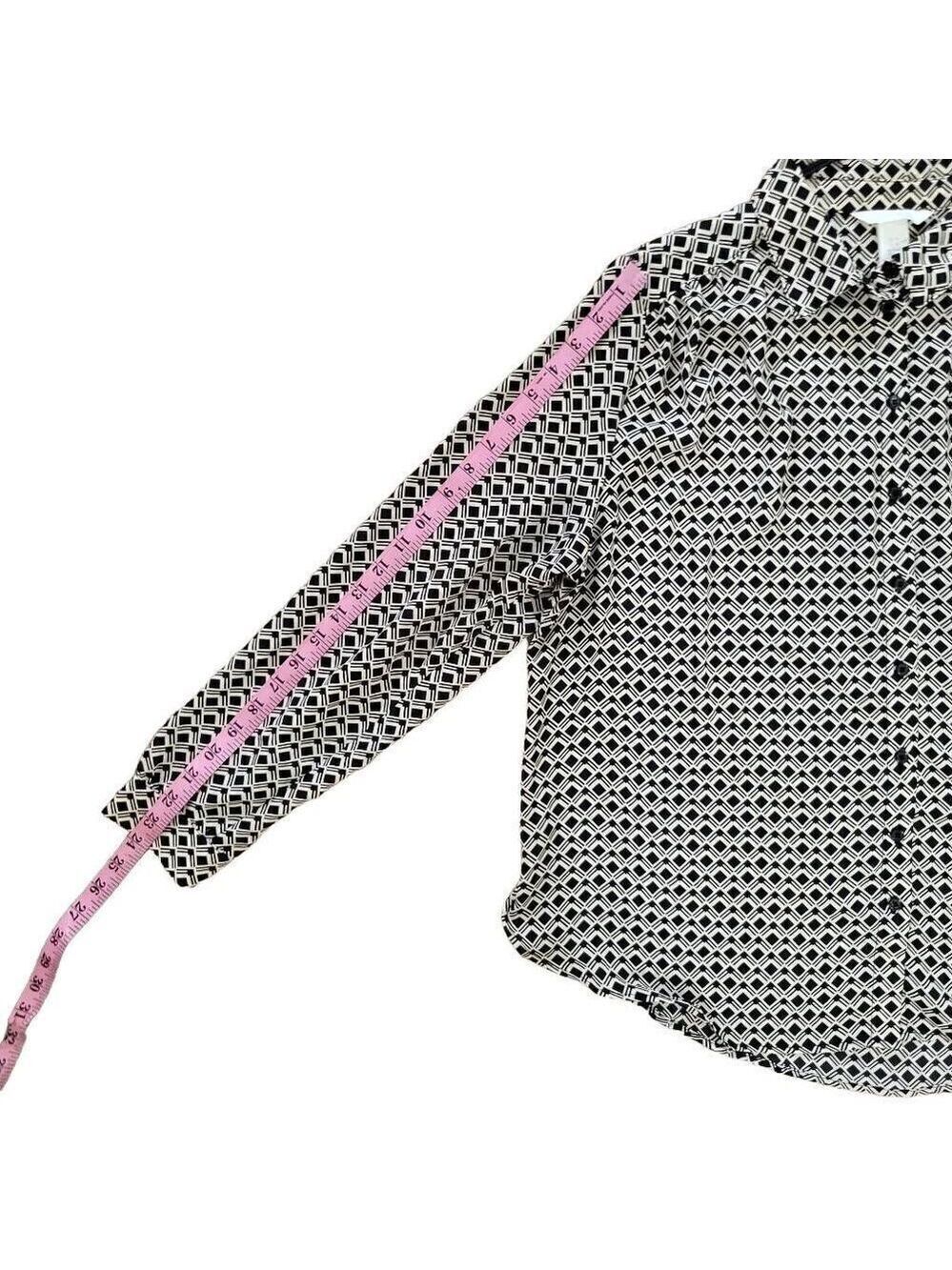 H&M Long-sleeved Blouse sz 14 - Picture 4 of 6